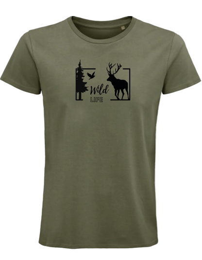 Wild Life Stag T-Shirt