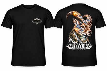 Wild Life Graubünden Steinbock T-Shirt