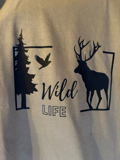 Wild Life Stag T-Shirt